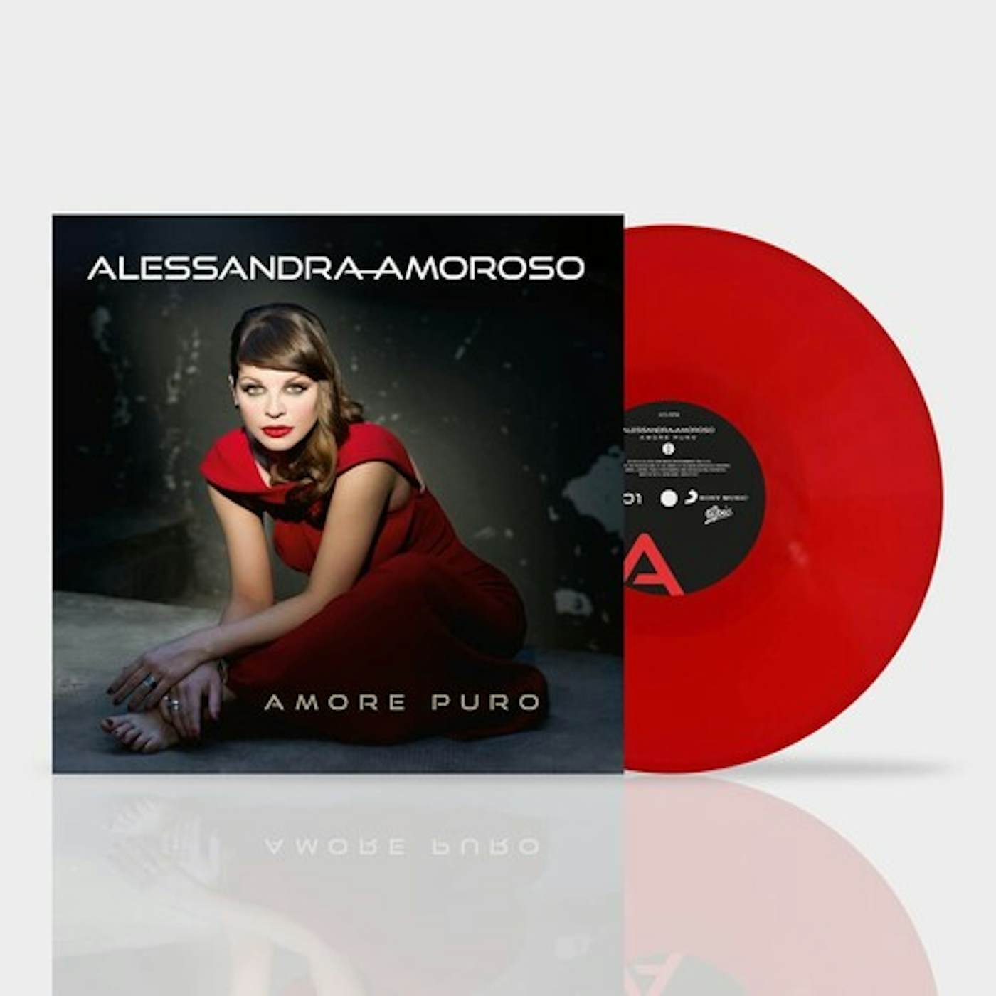 Alessandra Amoroso Amore Puro (Red) Vinyl Record