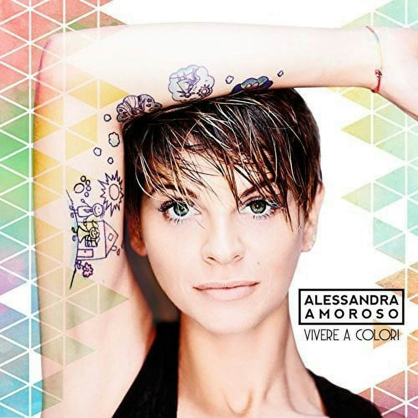 Alessandra Amoroso VIVERE A COLORI Vinyl Record