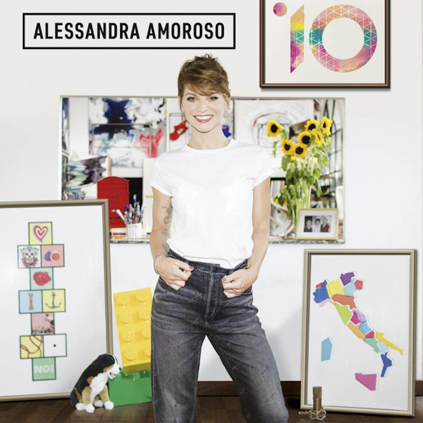 Alessandra Amoroso 10 (Limited Edition/2LP/Yellow) Vinyl Record
