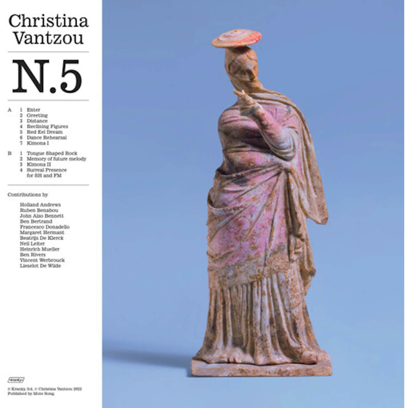 Christina Vantzou NO5 CD