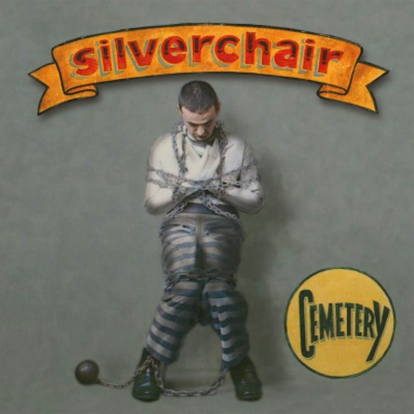 Silverchair Cemetery (Silver & Green Marbled Colored) Vinyl Record
