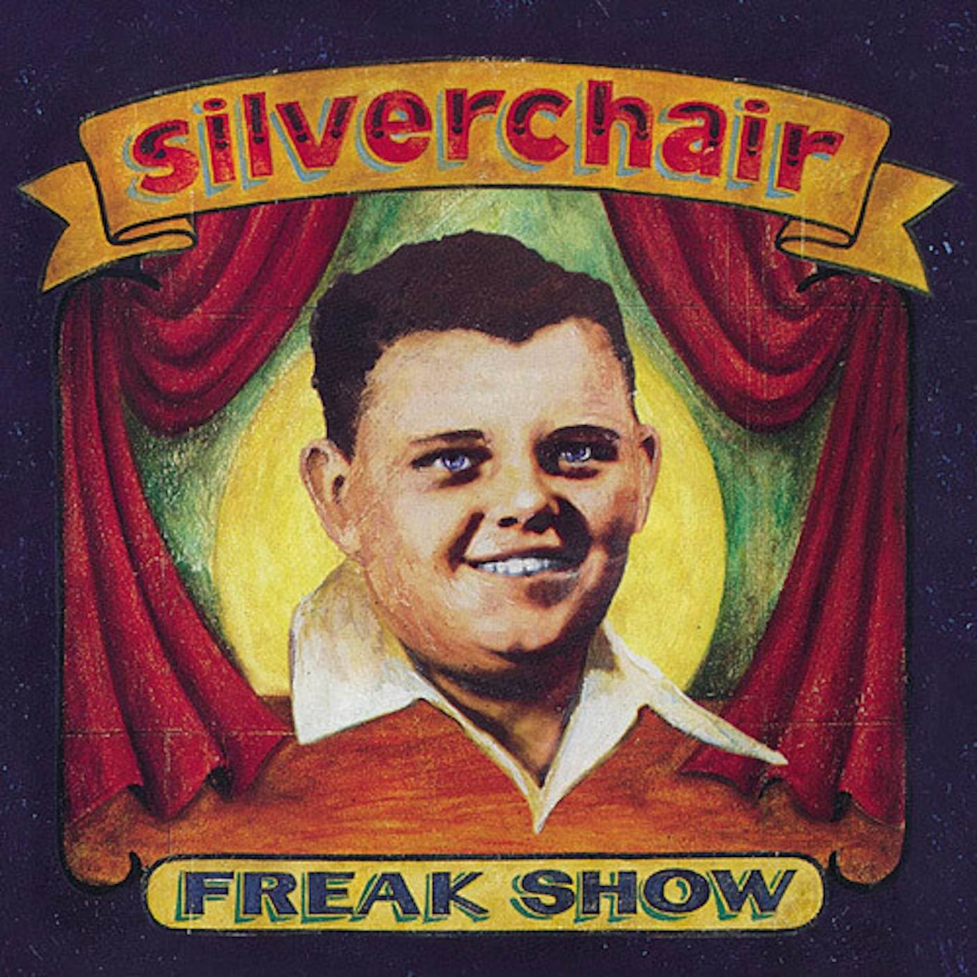 Silverchair Freak Show (Yellow & Blue Marbled) Vinyl Record