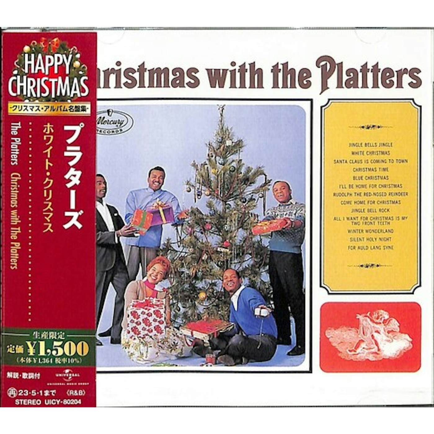 CHRISTMAS WITH THE PLATTERS CD