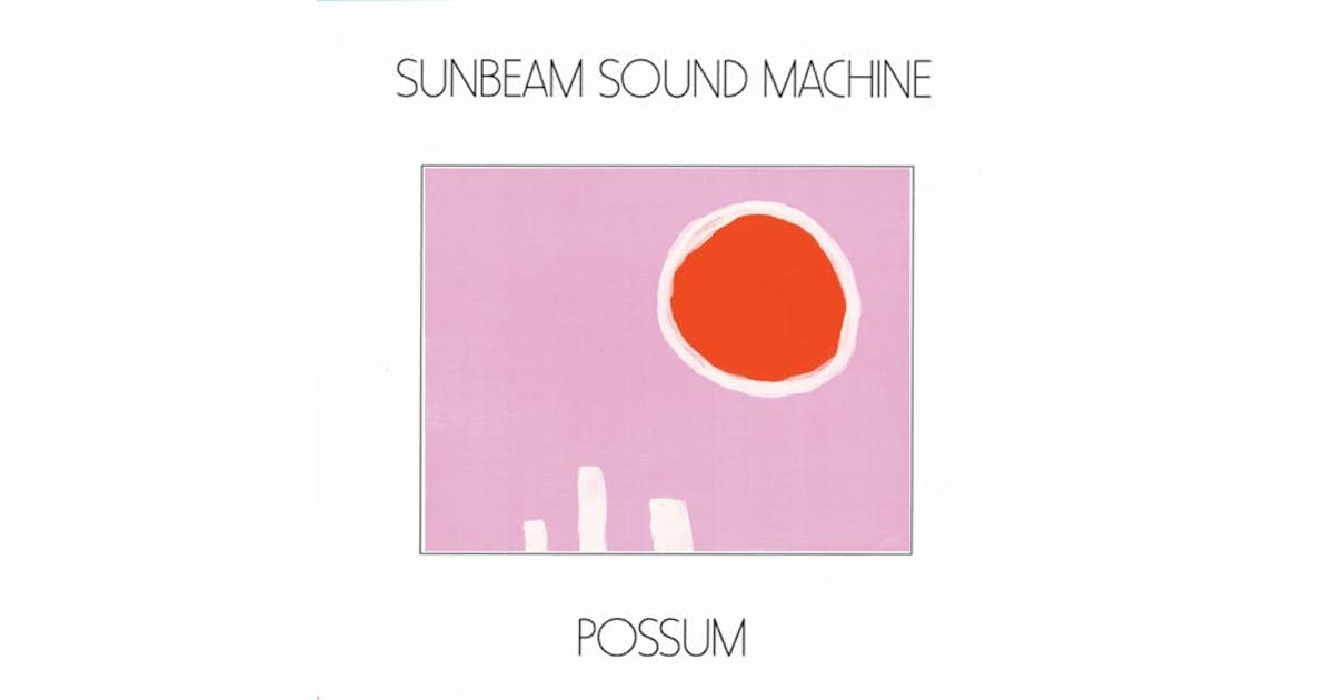 Sunbeam Sound Machine Possum - Blue Vinyl Record