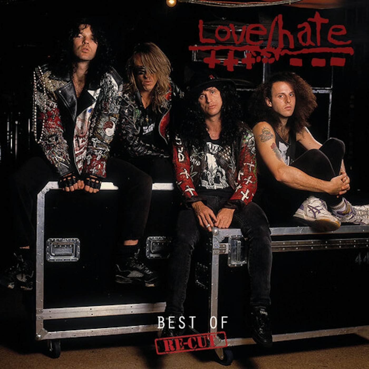 Love/Hate BEST OF - RE-CUT - RED Vinyl Record