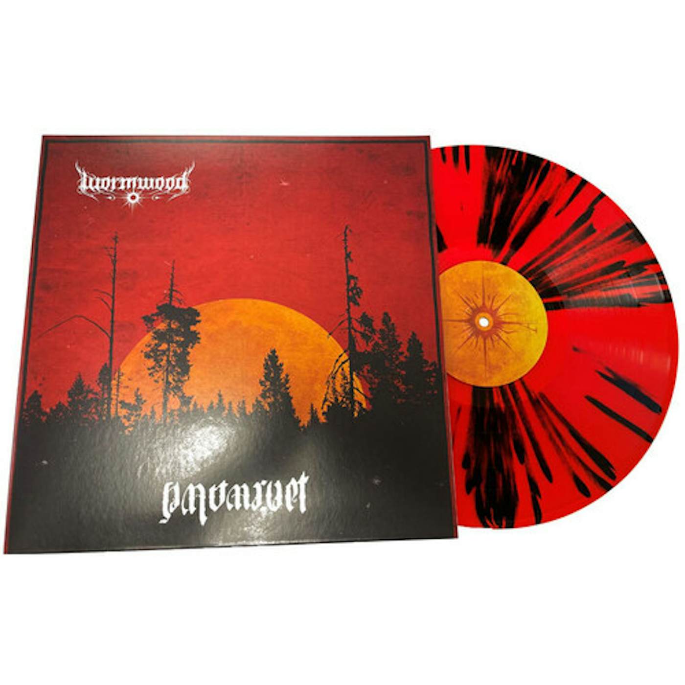 Wormwood NATTARVET - RED/BLACK SPLATTER Vinyl Record