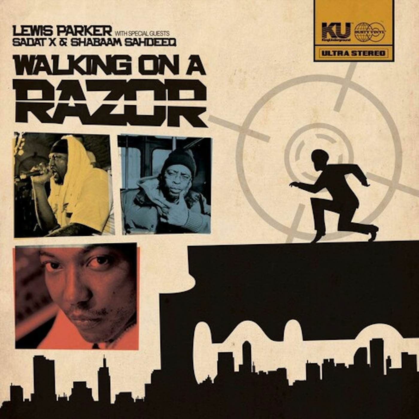 Lewis Parker Walking on a Razor Vinyl Record