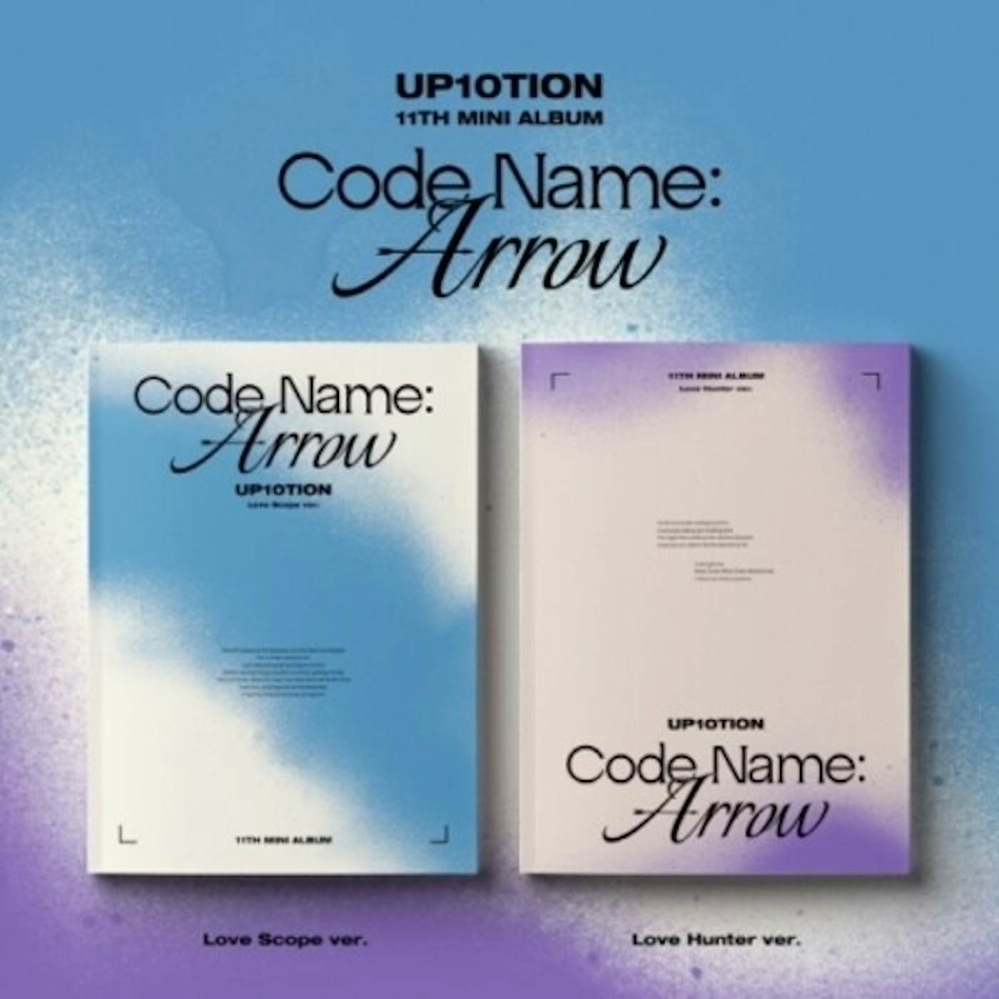 UP10TION CODE NAME: ARROW (RANDOM COVER) CD