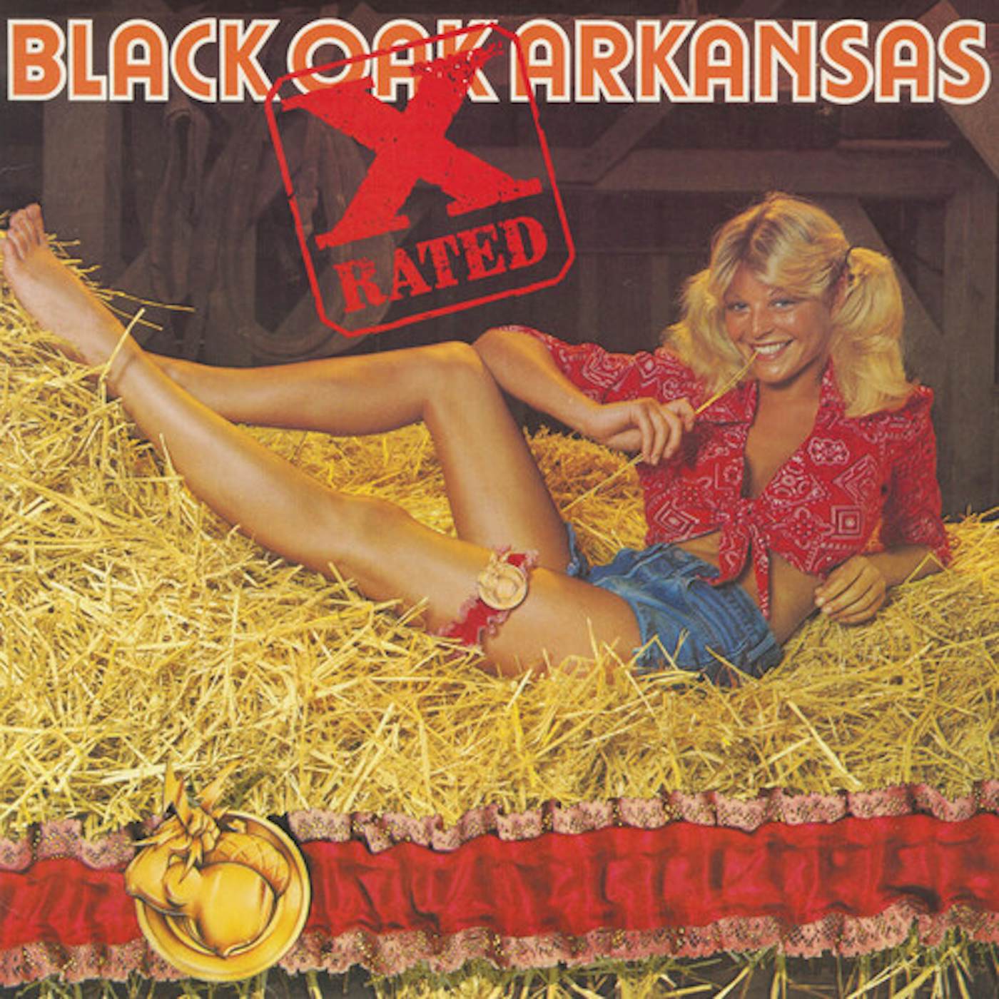 Black Oak Arkansas X RATED - RED Vinyl Record