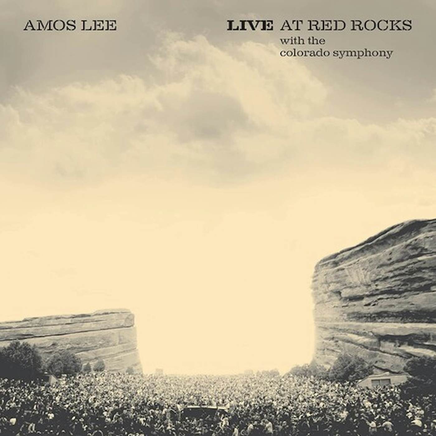 Amos Lee Live at Red Rocks With The Colorado Symphony (2LP) Vinyl Record