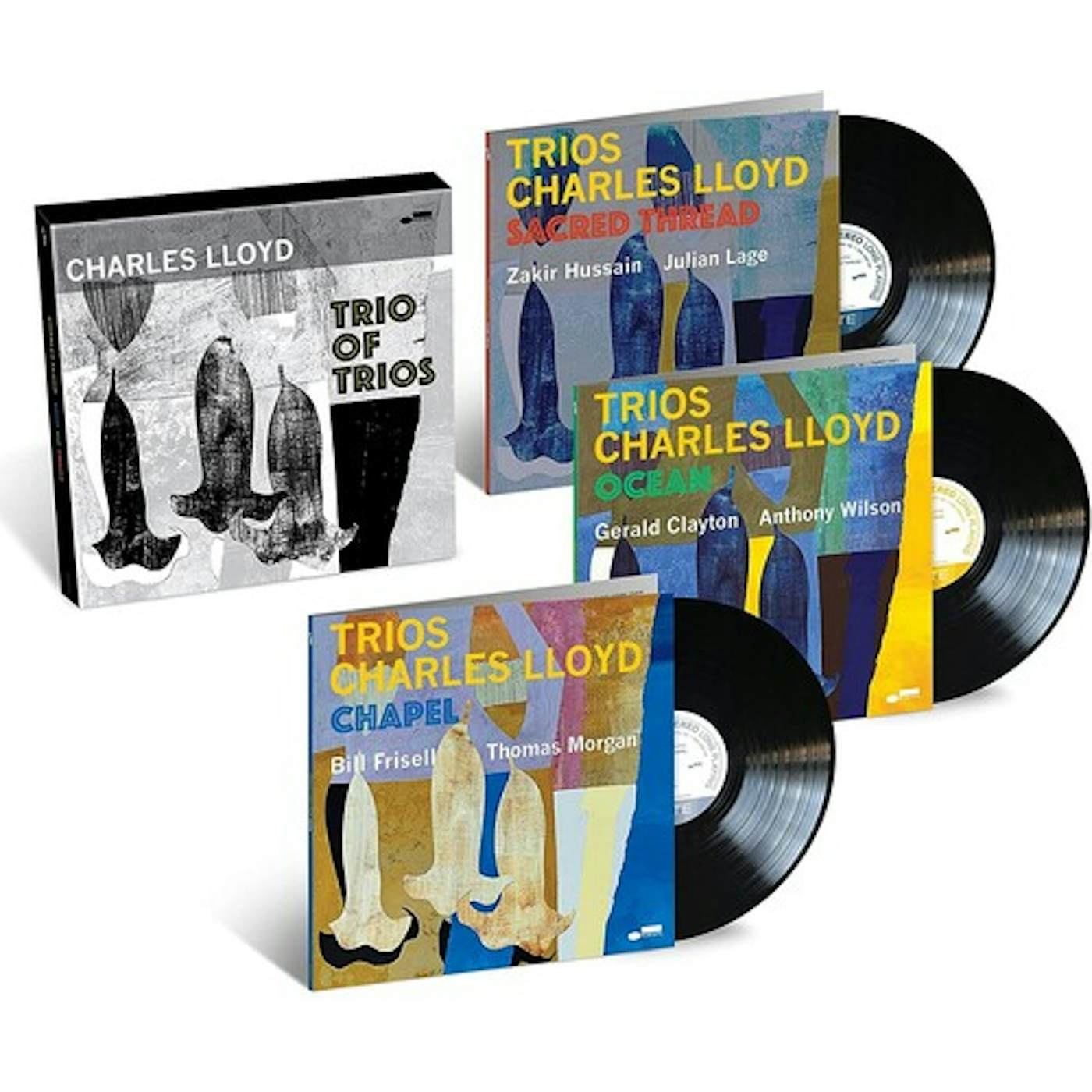 Charles Lloyd Trio Of Trios Vinyl Record