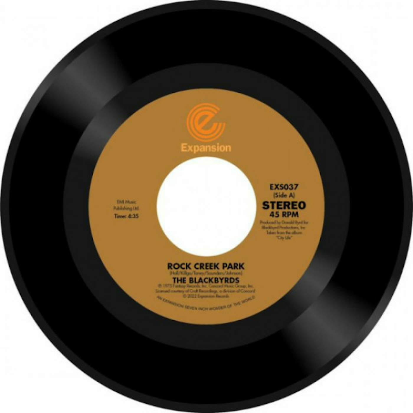 The Blackbyrds Rock Creek Park / Gut Level Vinyl Record