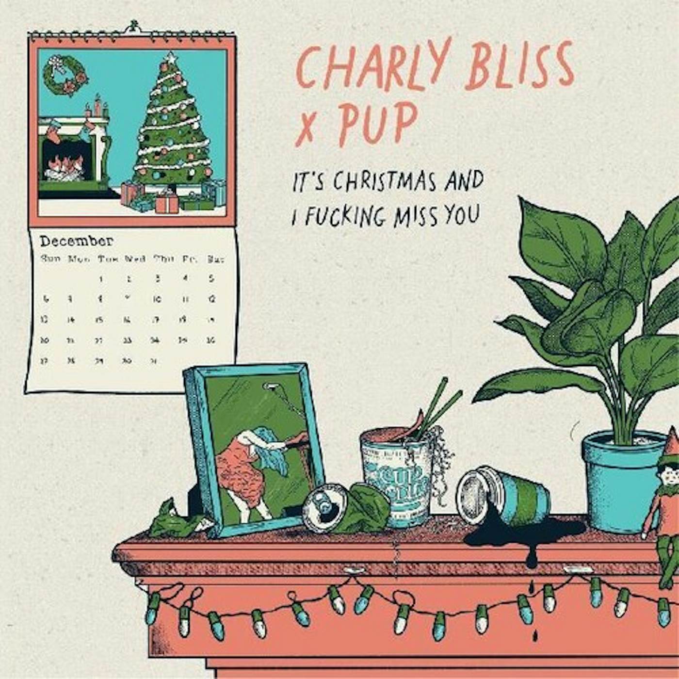 Charly Bliss It's Christmas And I Fucking Miss You Vinyl Record