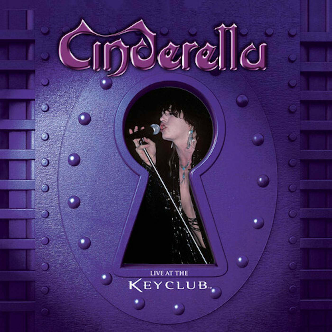 Cinderella Live At The Key Club - Marble Purple Splatter Vinyl Record