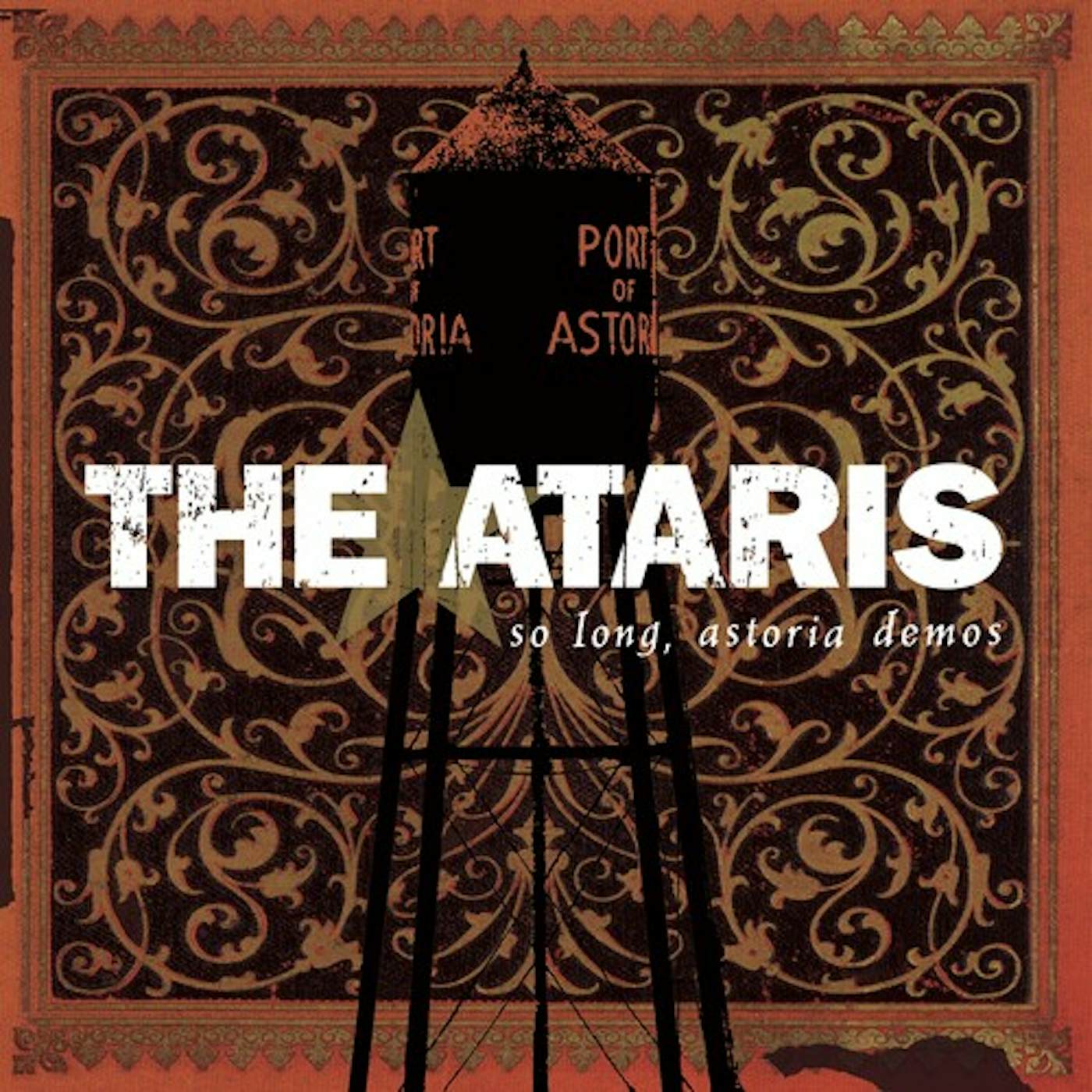The Ataris So Long, Astoria Demos - White/Gold Splatter Vinyl Record