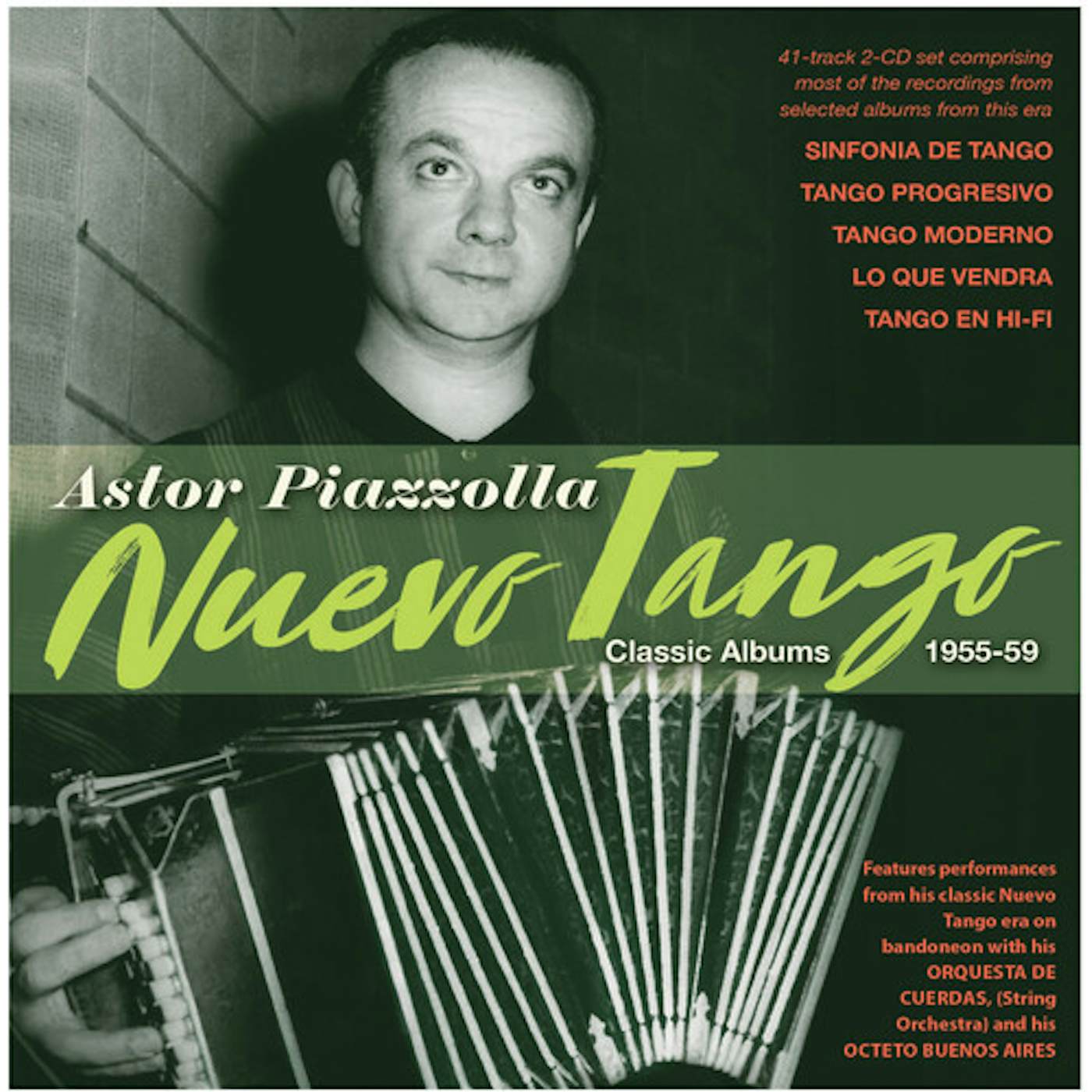 Astor Piazzolla NUEVO TANGO: CLASSIC ALBUMS 1955-59 CD