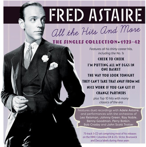 Fred Astaire ALL THE HITS AND MORE: THE SINGLES COLLECTION CD