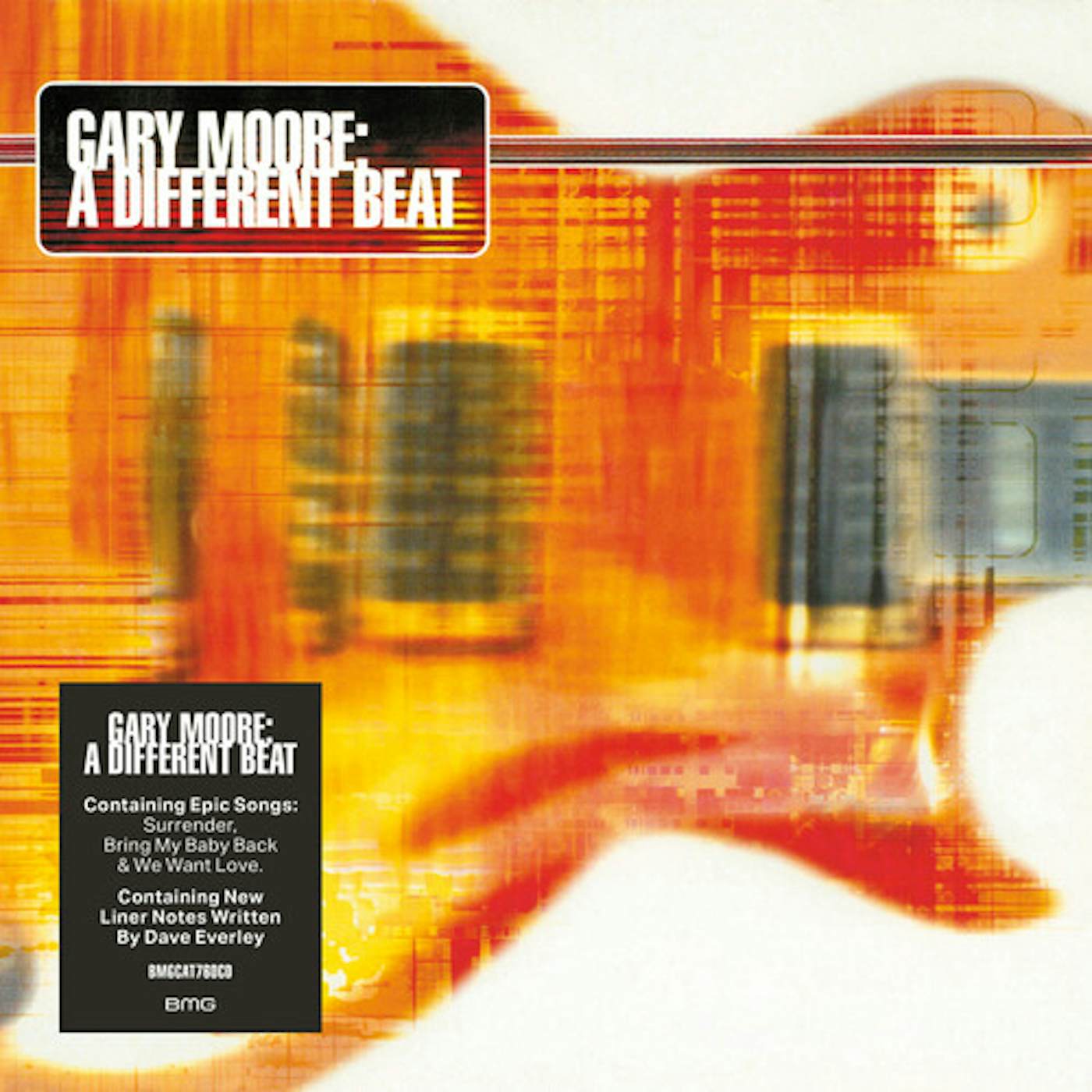 Gary Moore DIFFERENT BEAT CD