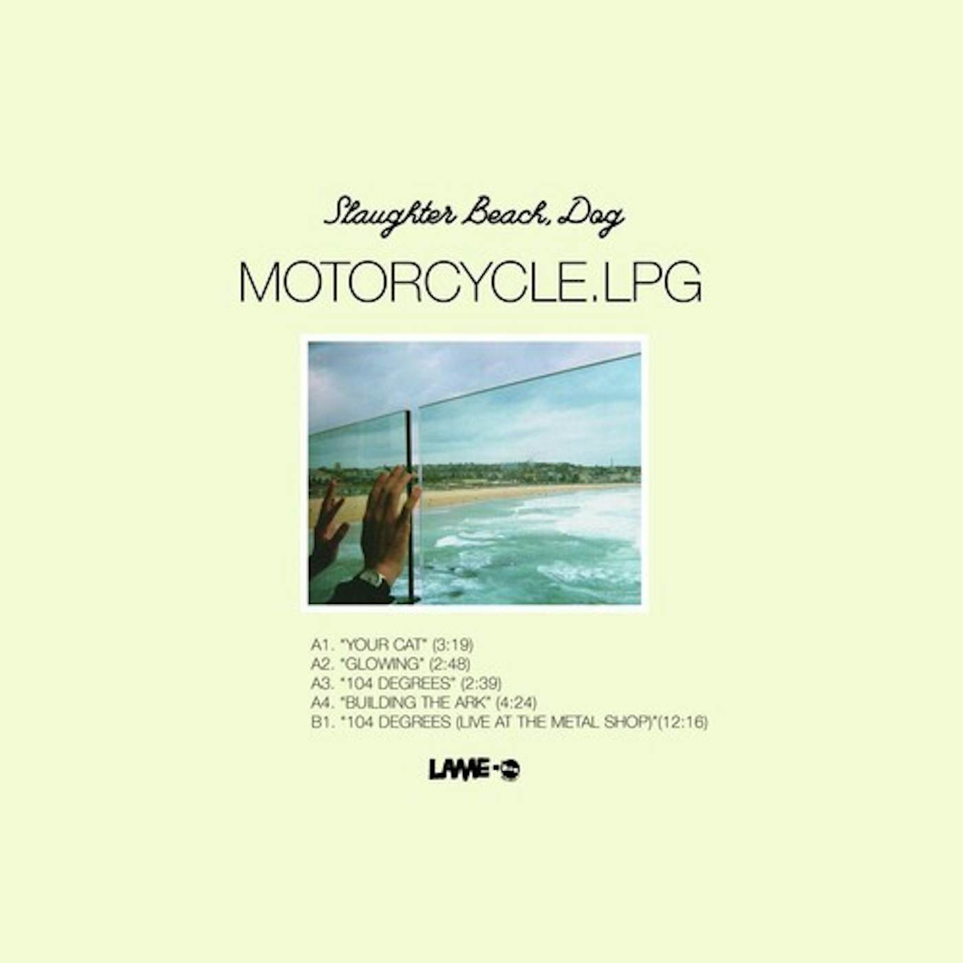 Slaughter Beach, Dog MOTORCYCLE.LPG - OCEAN BLUE Vinyl Record