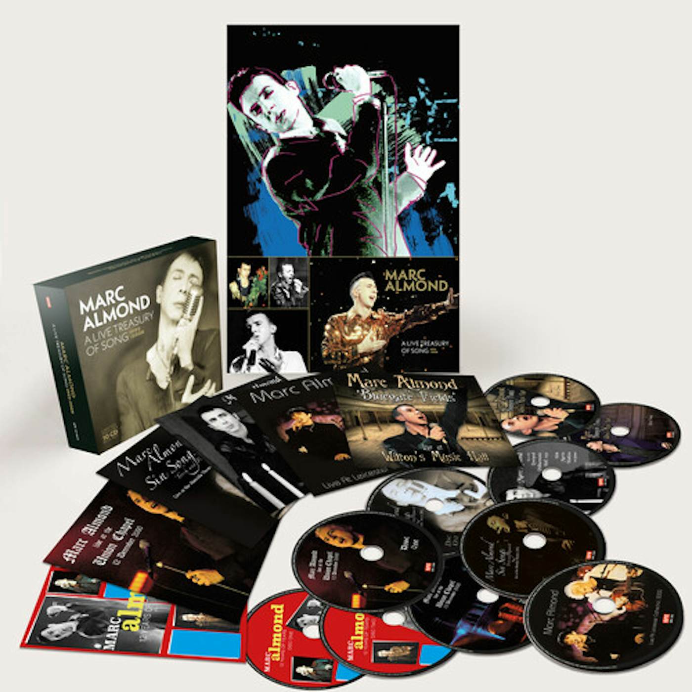 Marc Almond LIVE TREASURY OF SONG: 1992-2008 CD
