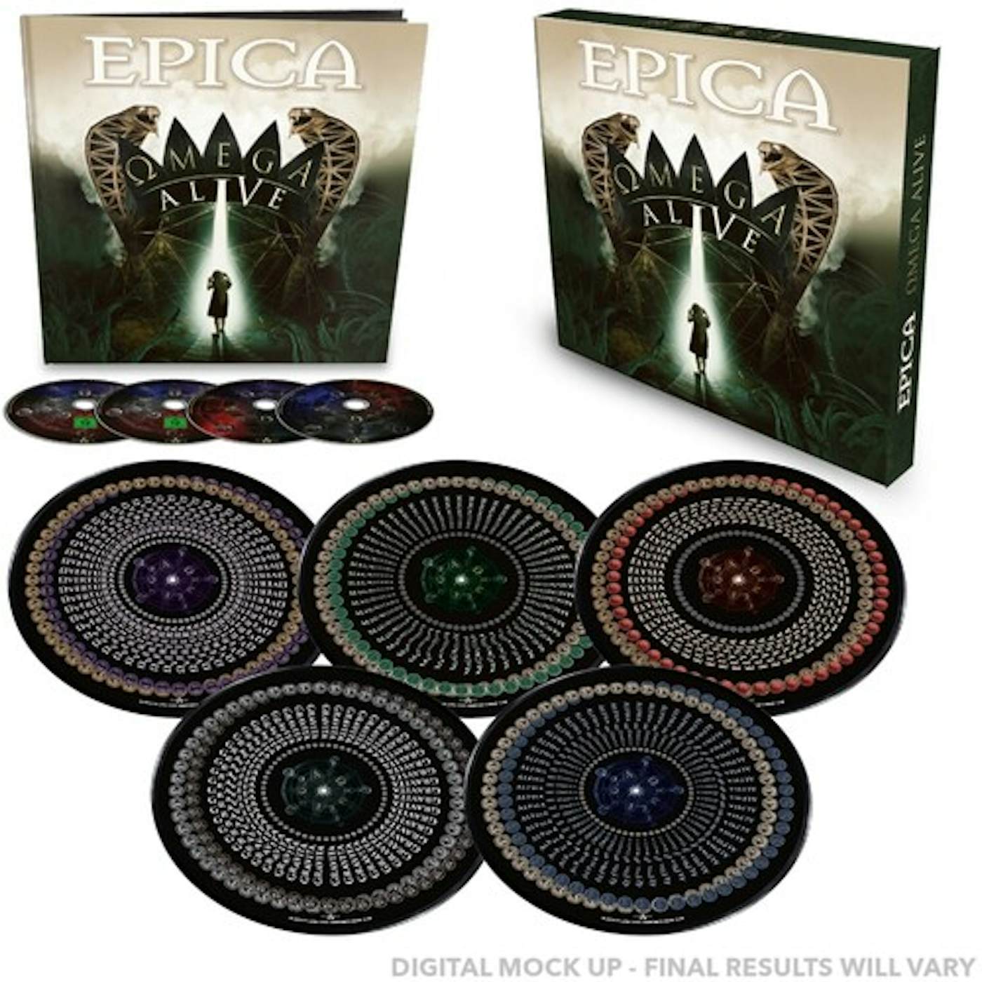 Epica Omega Alive - LP Box Set (Vinyl)