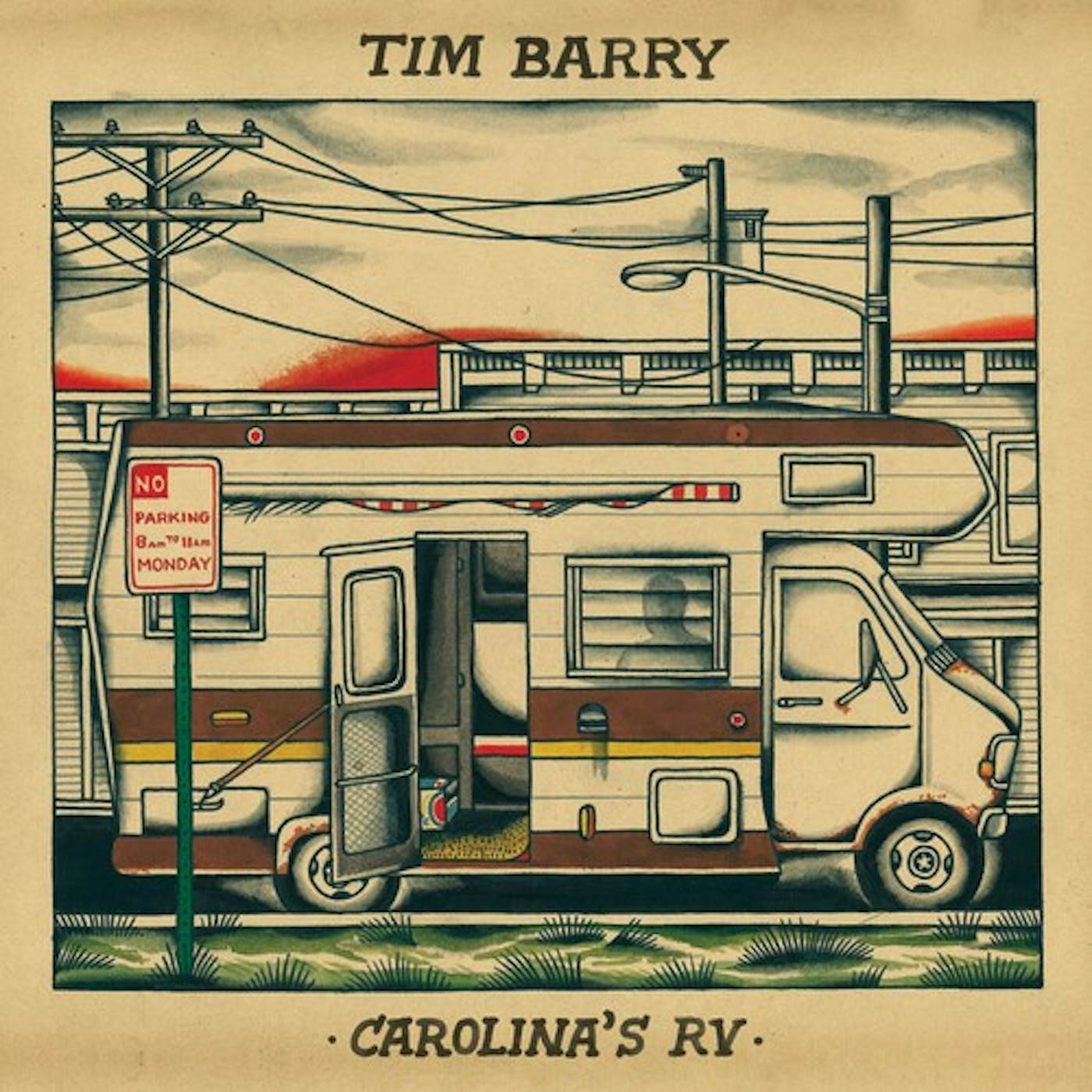 Tim Barry Carolina's RV Vinyl Record