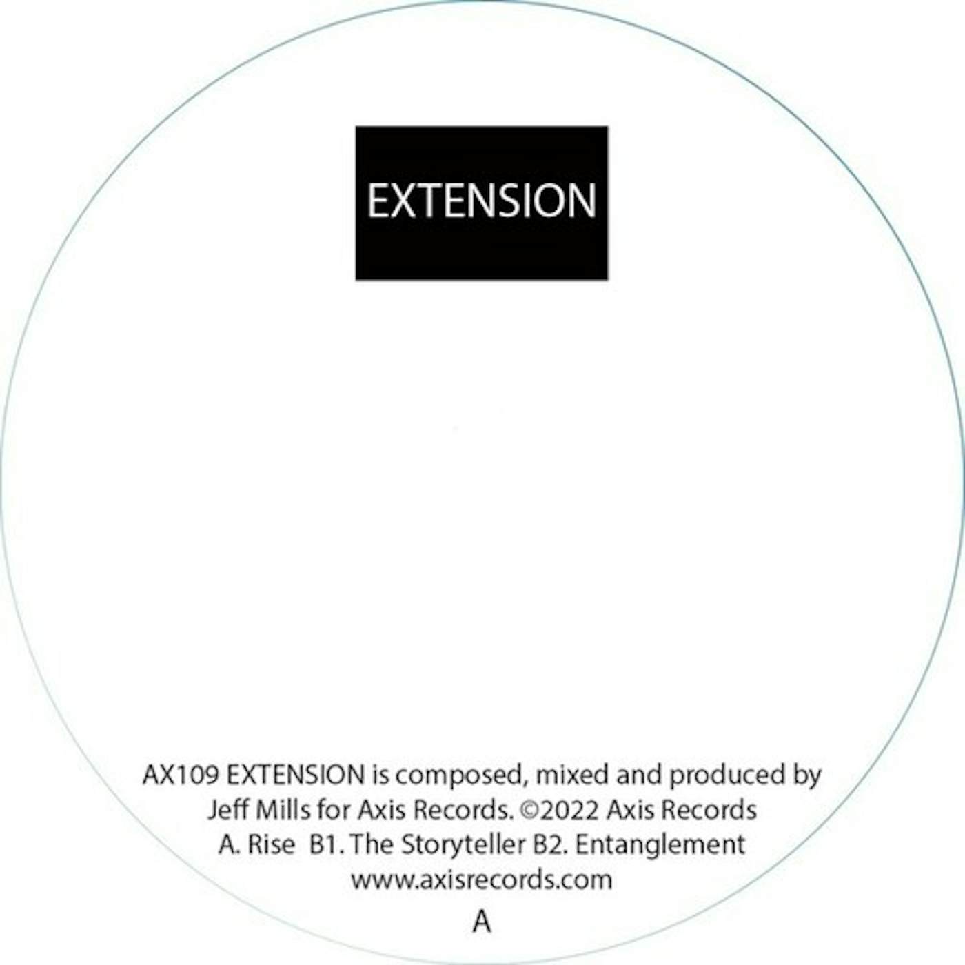 Jeff Mills EXTENSION Vinyl Record