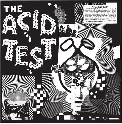 Ken Kesey ACID TEST BLUE Vinyl Record
