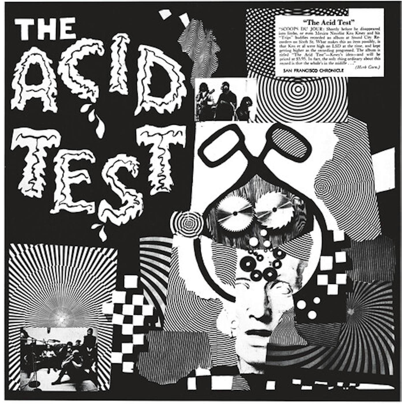 Ken Kesey ACID TEST - BLUE Vinyl Record