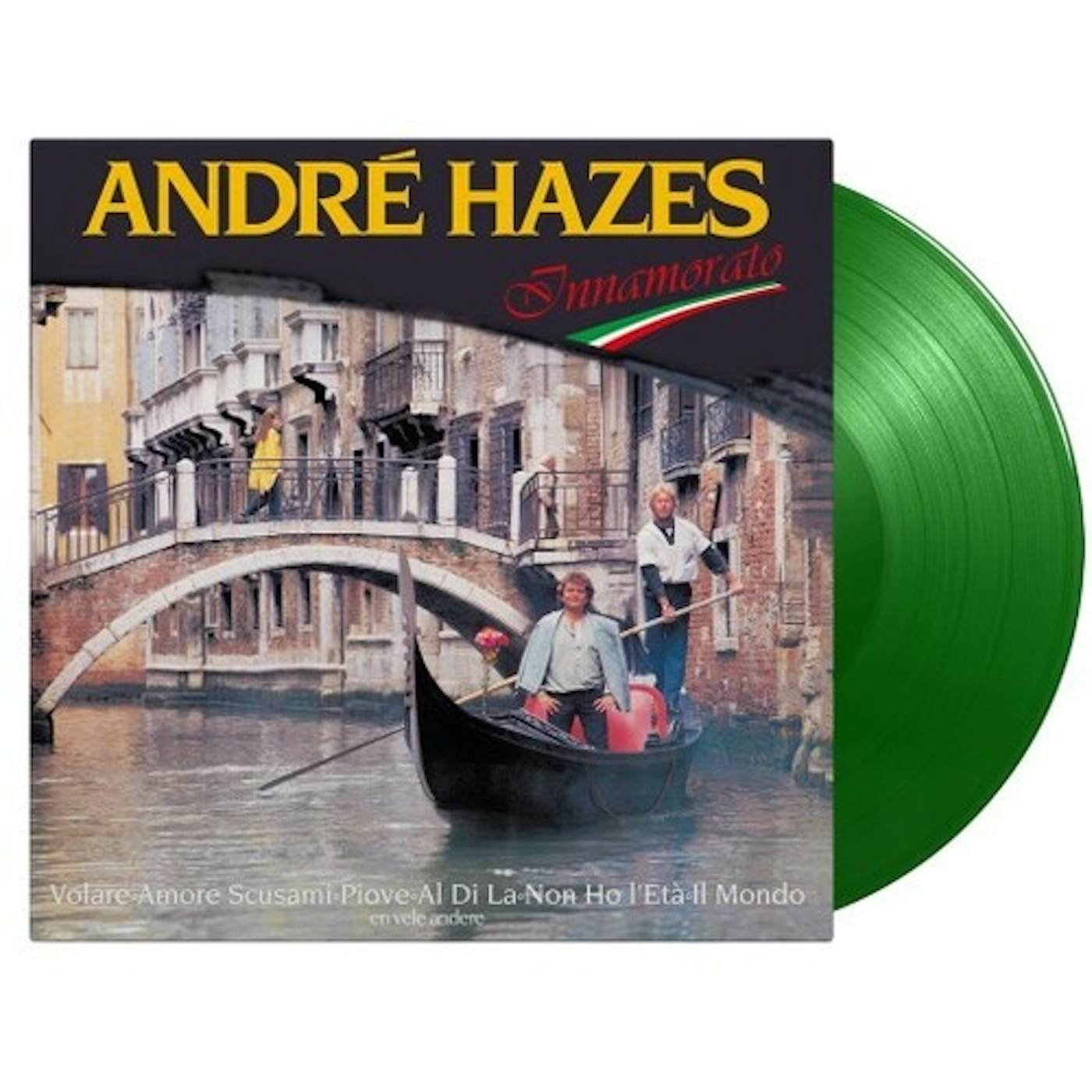 Andre Hazes Innamorato (Green) Vinyl Record