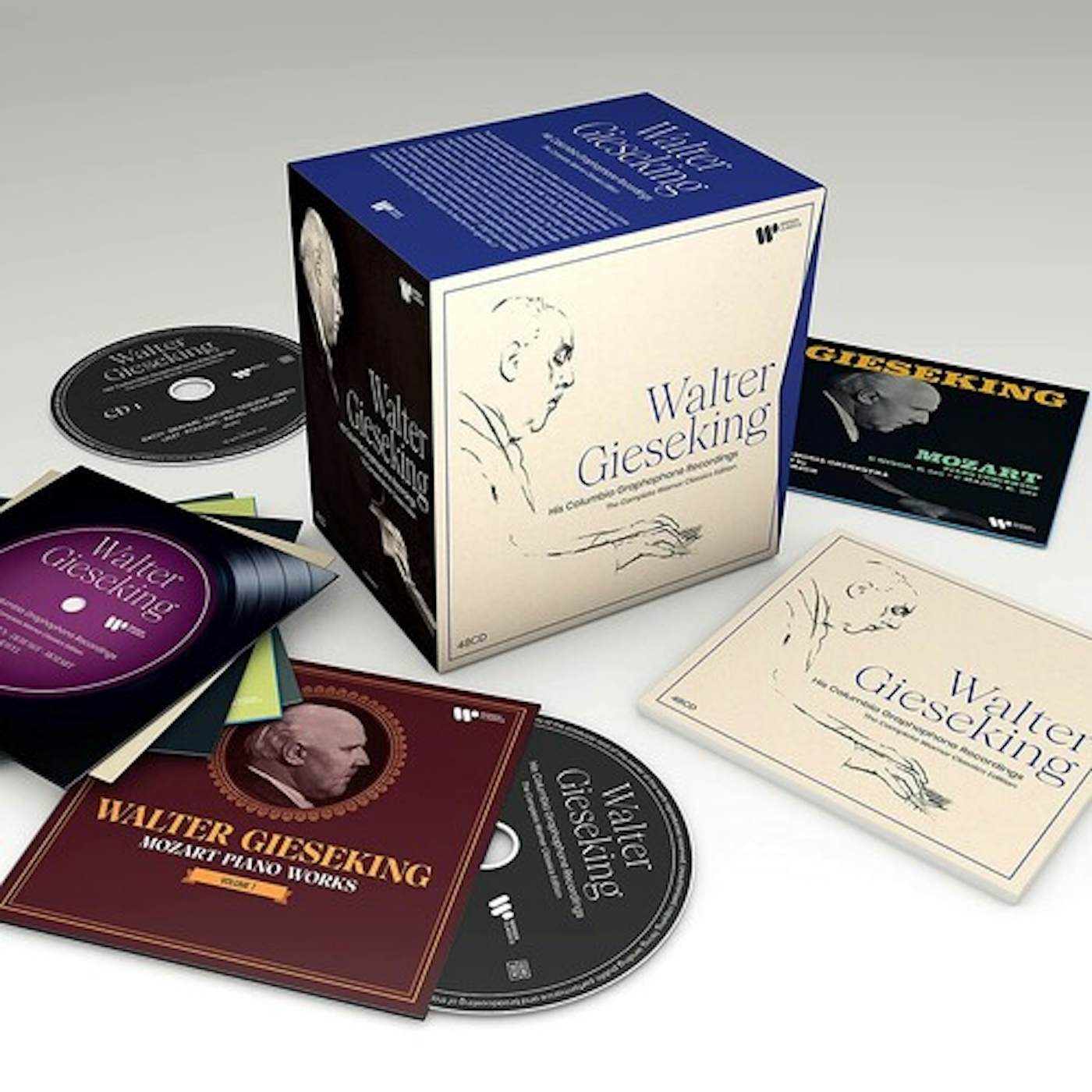 Walter Gieseking HIS COLUMBIA GRAPHOPHONE RECORDINGS - COMPLETE CD