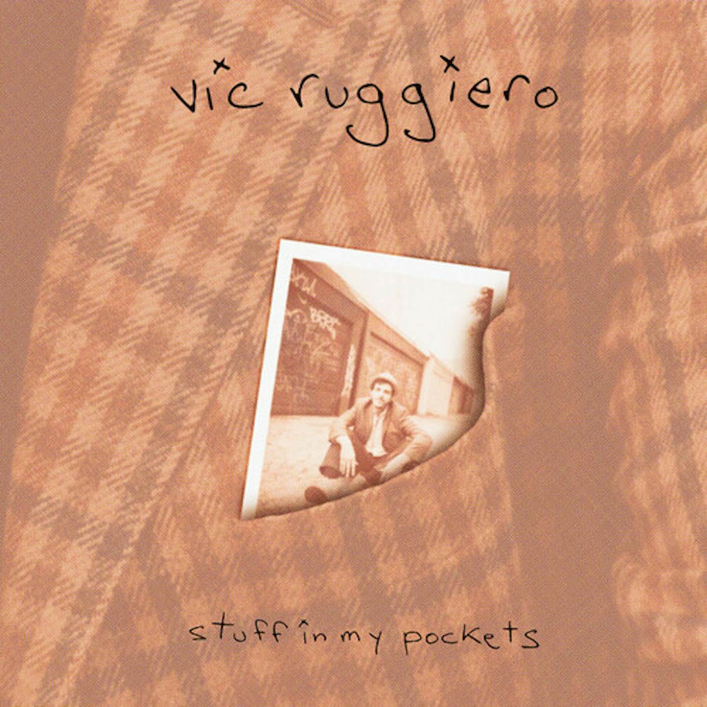 Vic Ruggiero STUFF IN MY POCKETS - BLOOD RED Vinyl Record