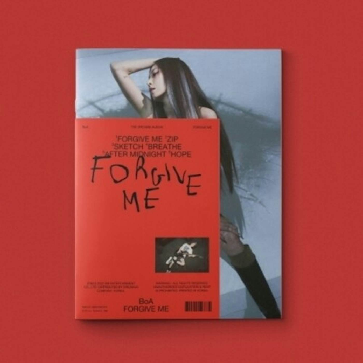 BoA FORGIVE ME (HATE VERSION) CD