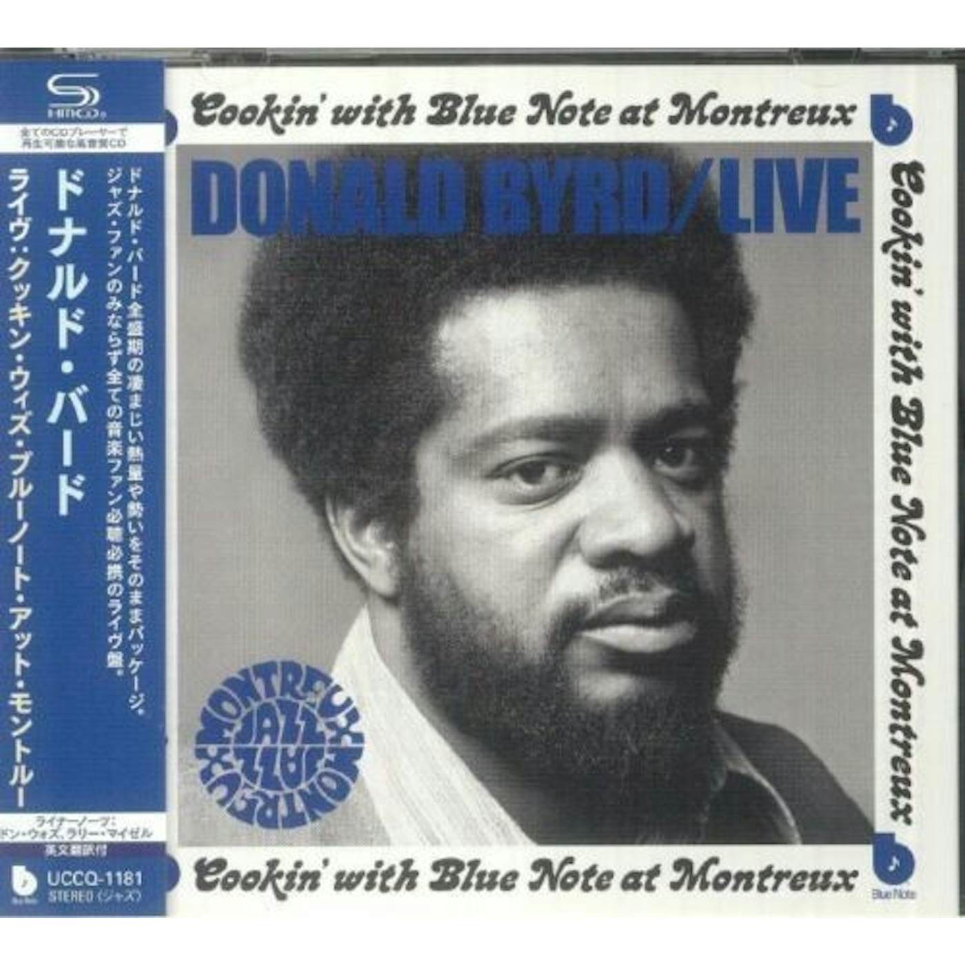 Donald Byrd LIVE AT MONTREUX 1973 CD