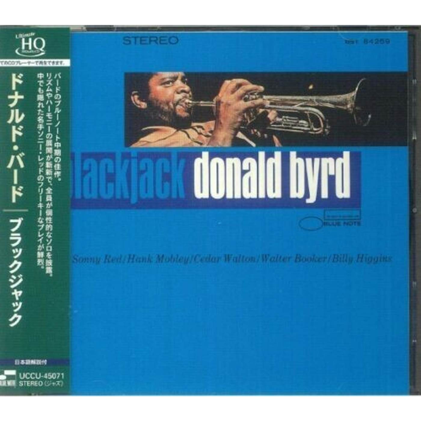 Donald Byrd BLACKJACK CD