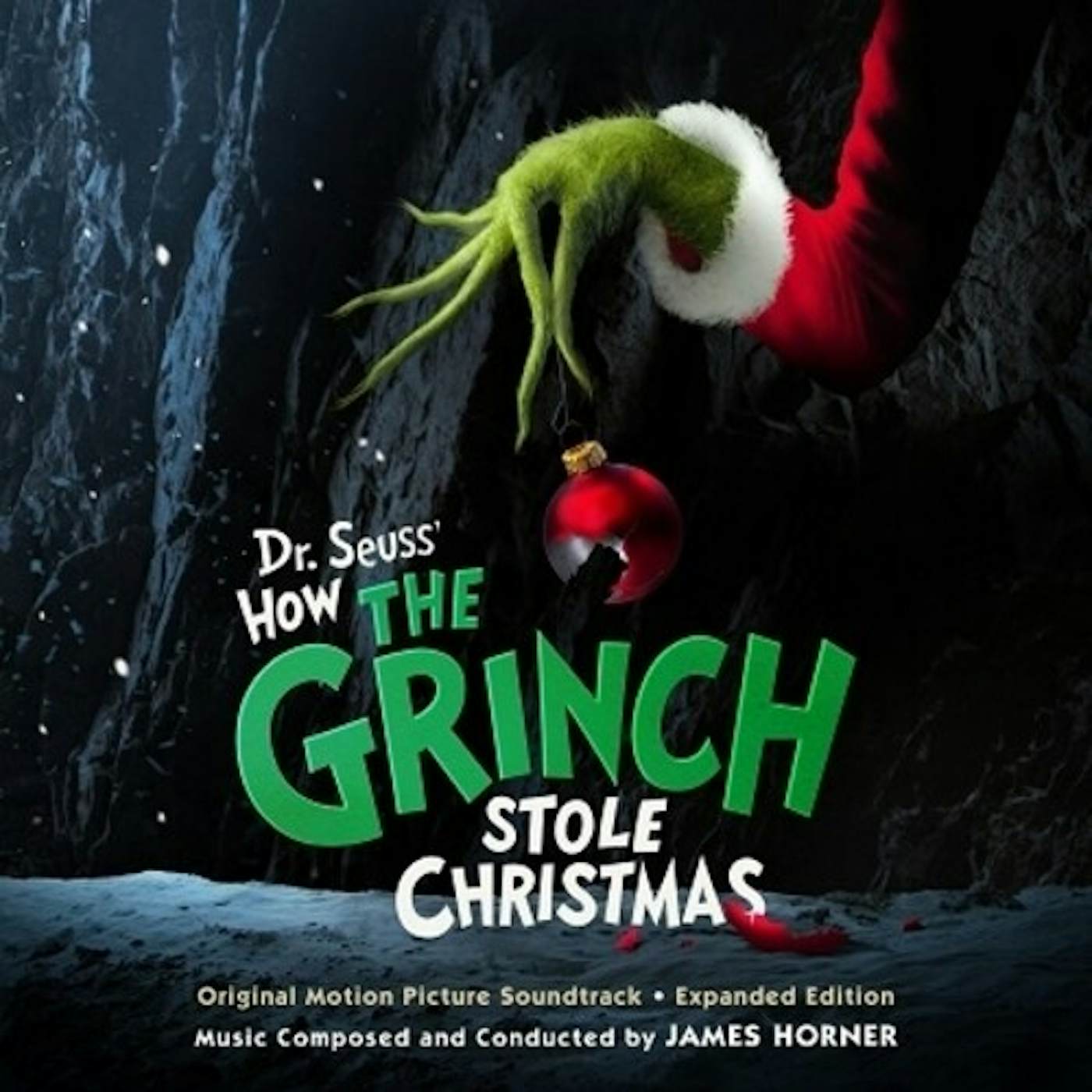 James Horner DR SEUSS HOW THE GRINCH STOLE CHRISTMAS / Original Soundtrack CD