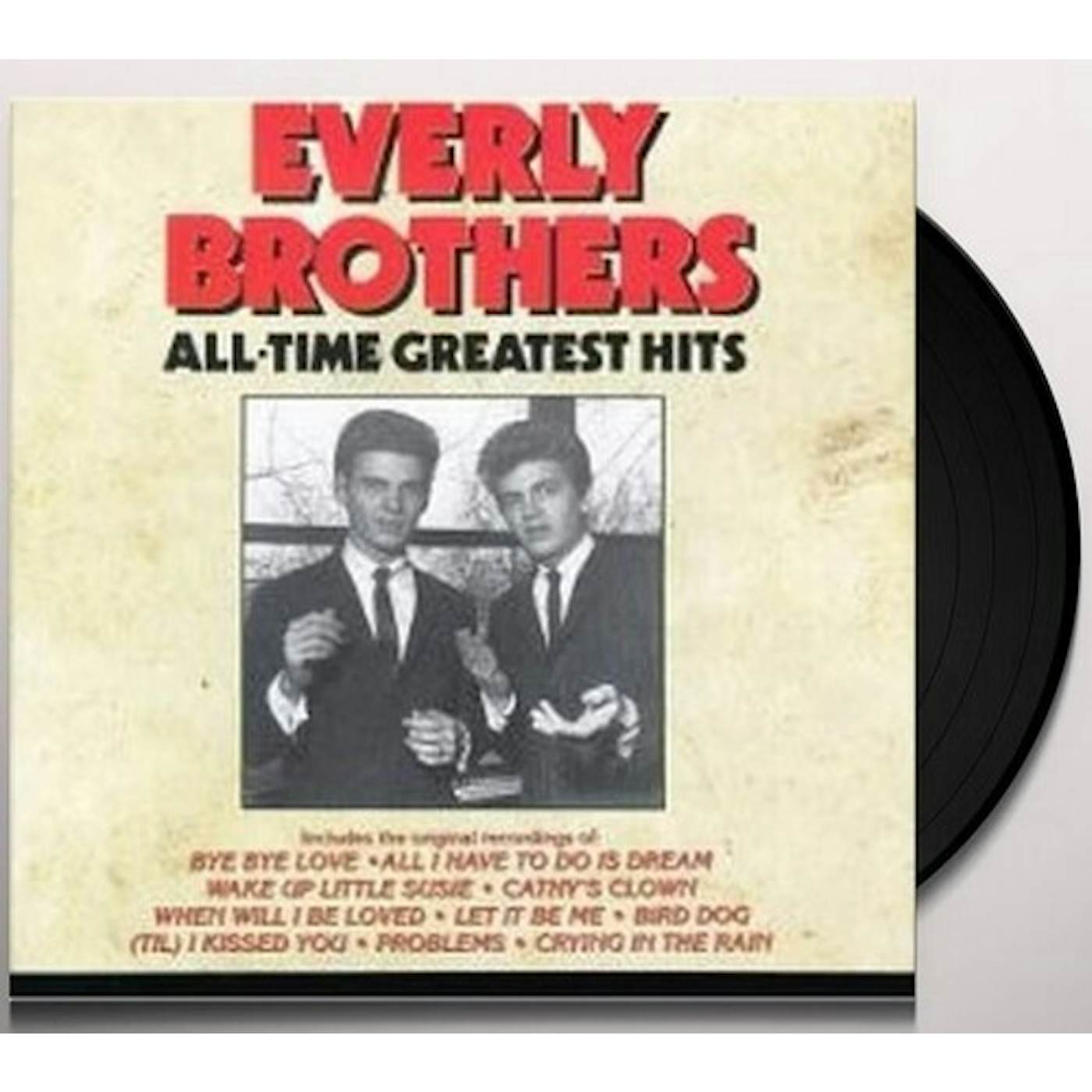 The Everly Brothers ALL-TIME GREATEST HITS Vinyl Record
