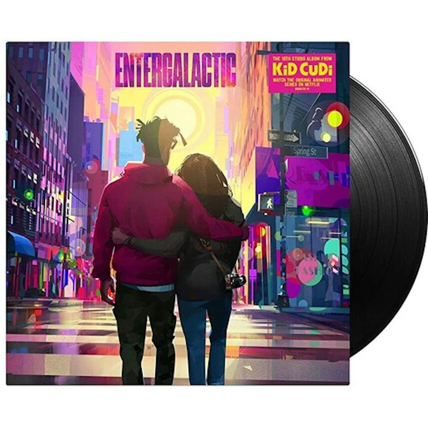Kid Cudi Entergalactic Vinyl Record