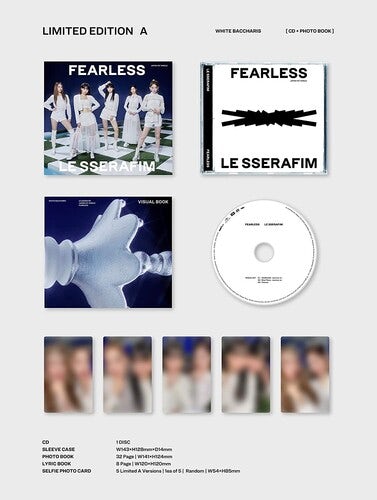LE SSERAFIM FEARLESS [LIMITE EDITION A] CD
