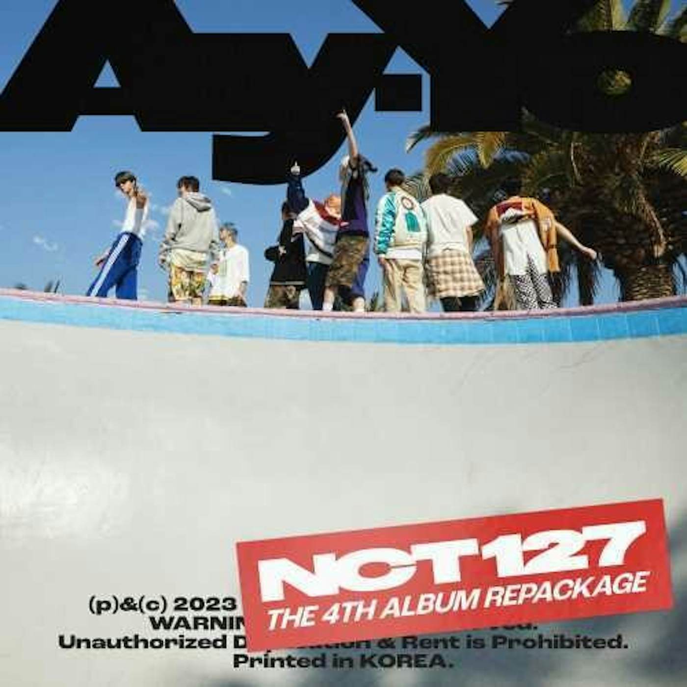 NCT 127 4TH ALBUM REPACKAGE 'AY-YO' [A VER.] CD