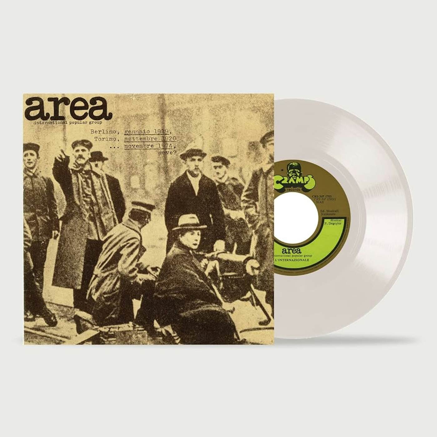 Area  L'Internazionale (Limited Clear) Vinyl Record