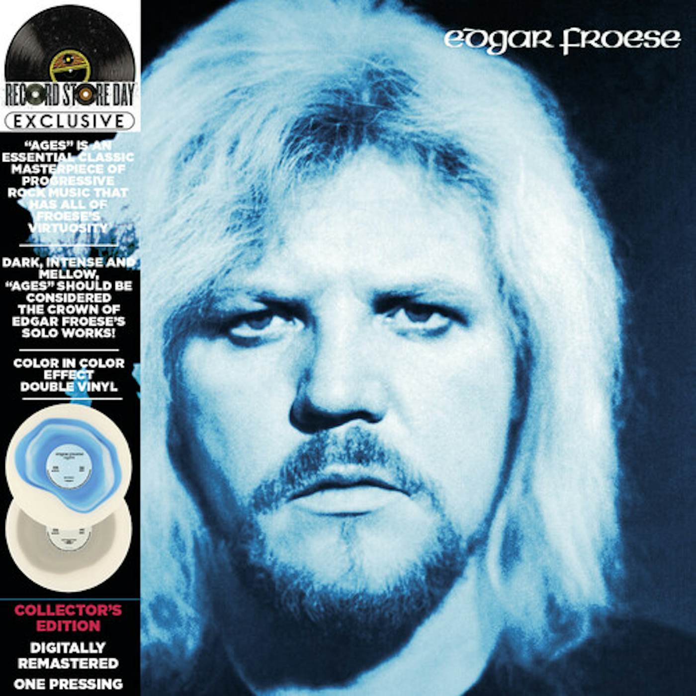 Edgar Froese Ages Vinyl Record