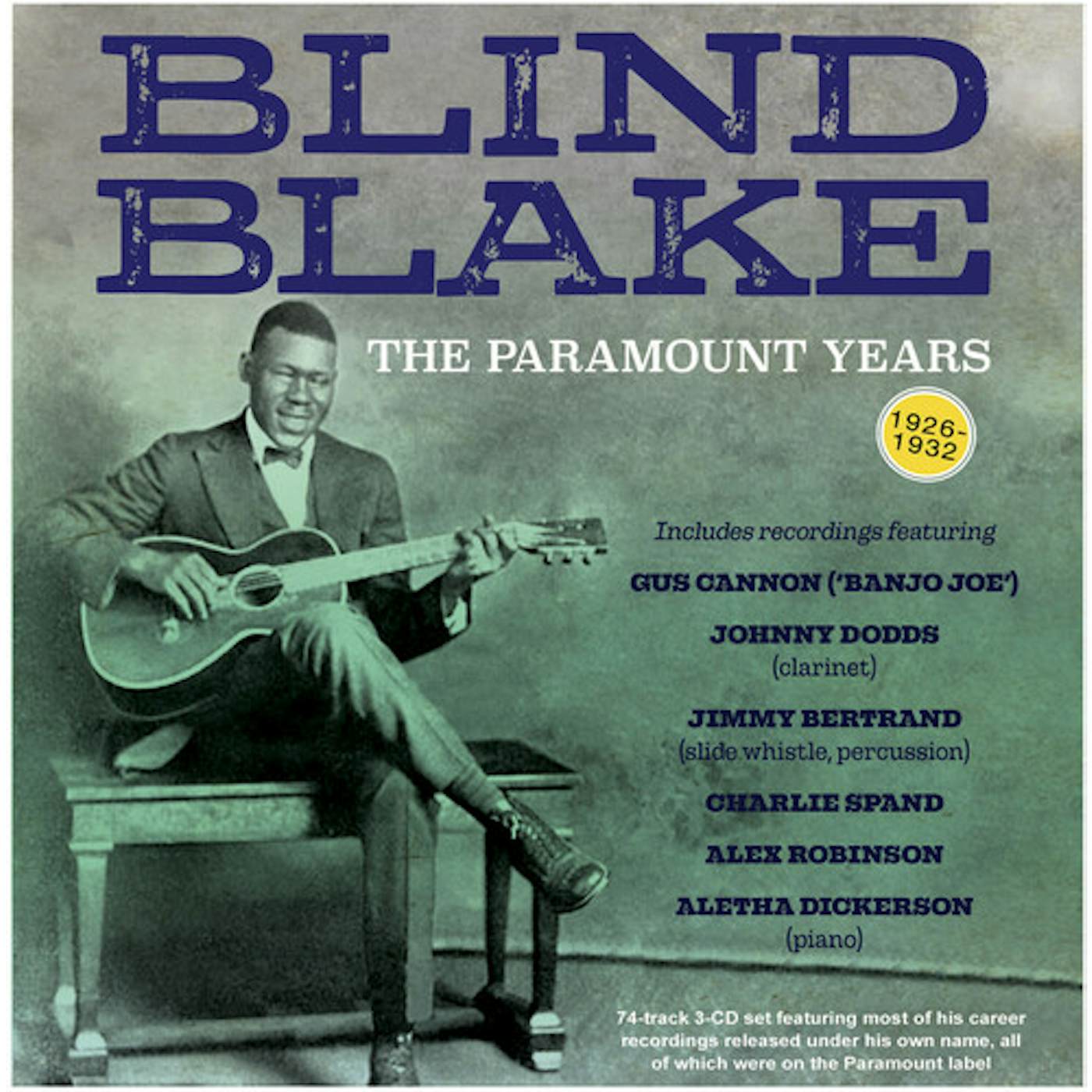 Blind Blake PARAMOUNT YEARS 1926-32 CD