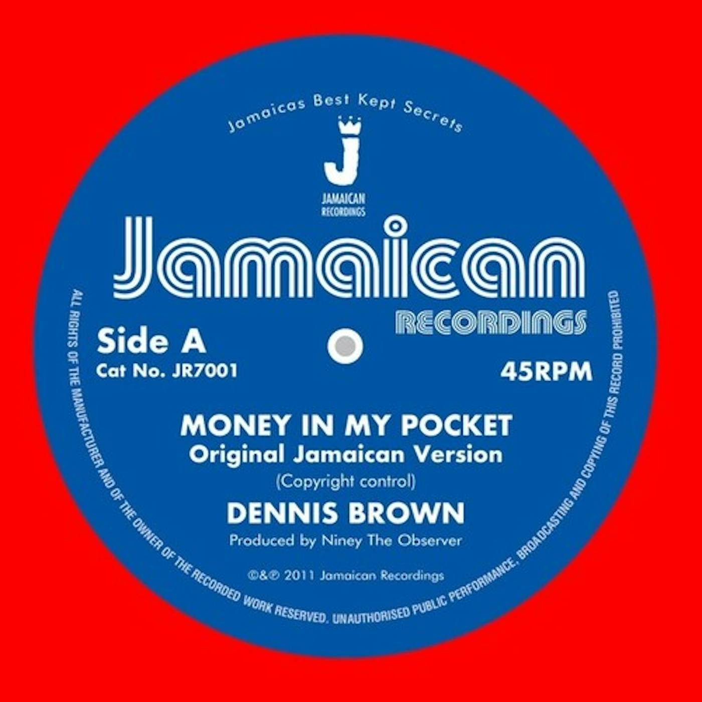 Dennis Brown Money In My Pocket Vinyl Record