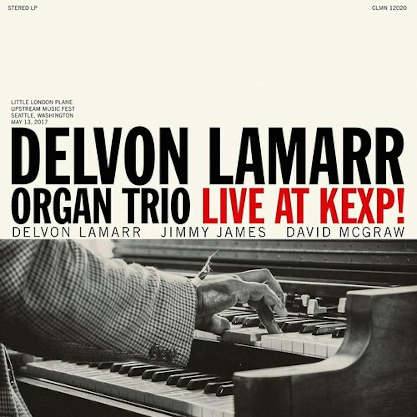 Delvon Lamarr Organ Trio LIVE AT KEXP - TRANSLUCENT ORANGE Vinyl Record