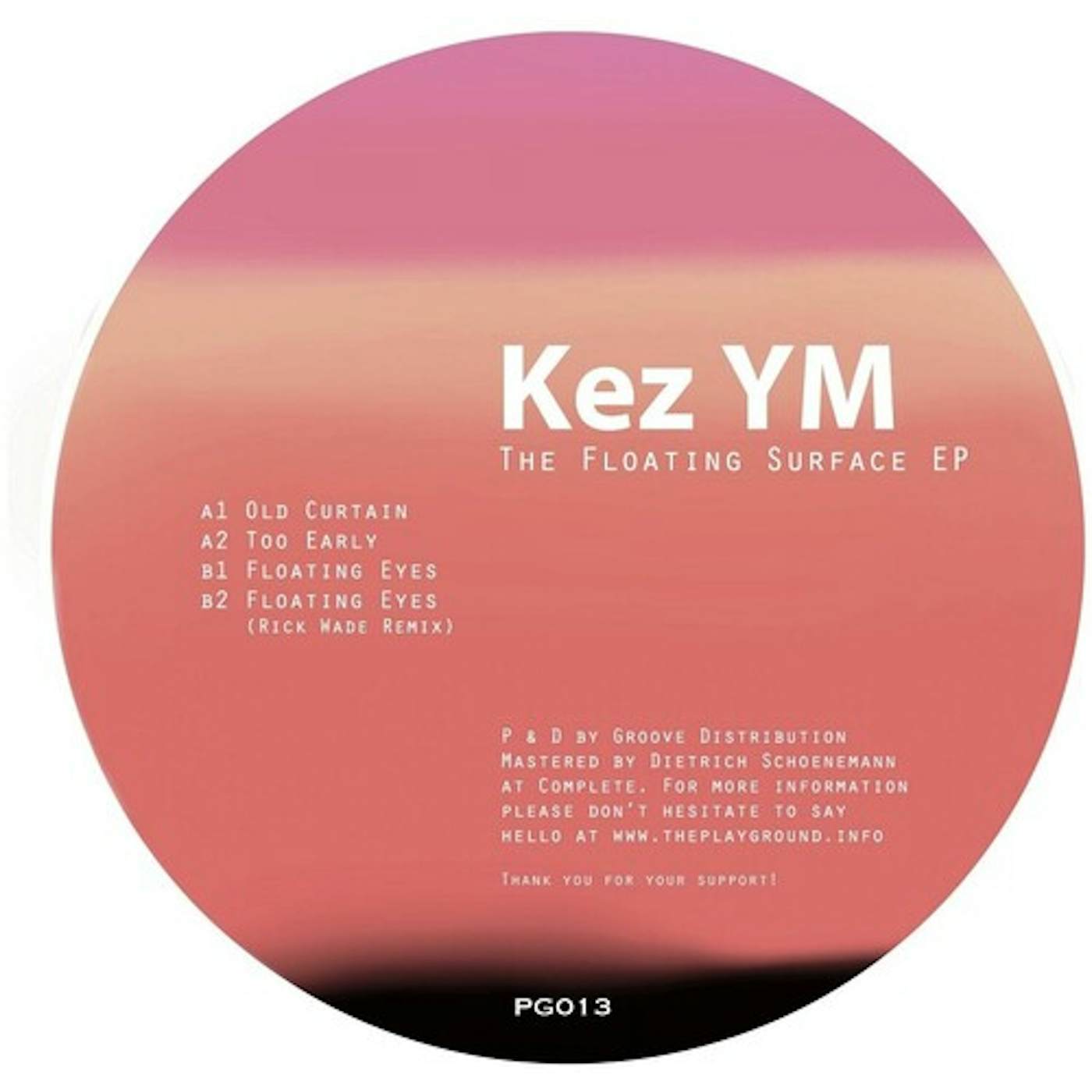 Kez YM FLOATING SURFACE Vinyl Record