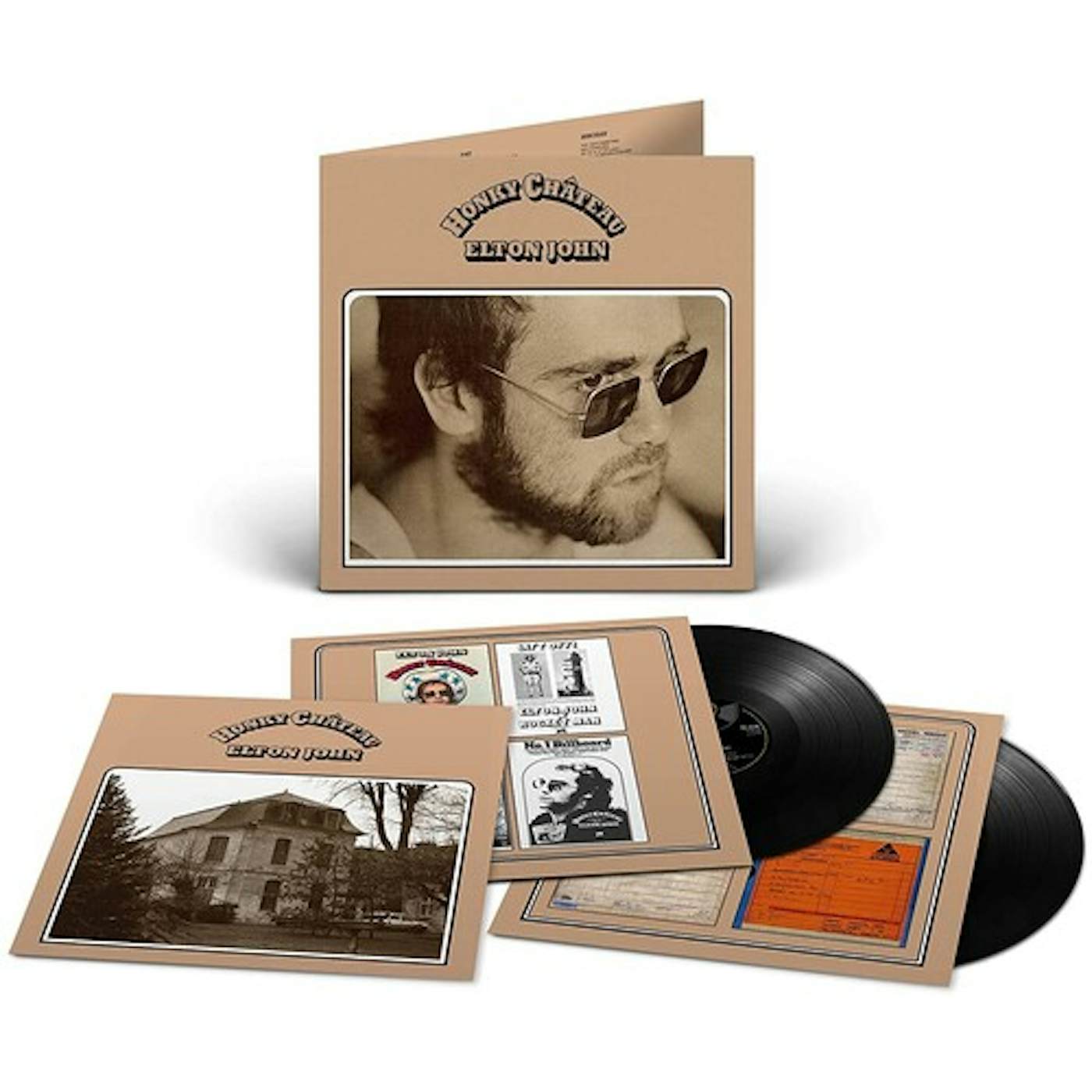 Elton John Honky Chateau (50th Anniversary) Vinyl Record