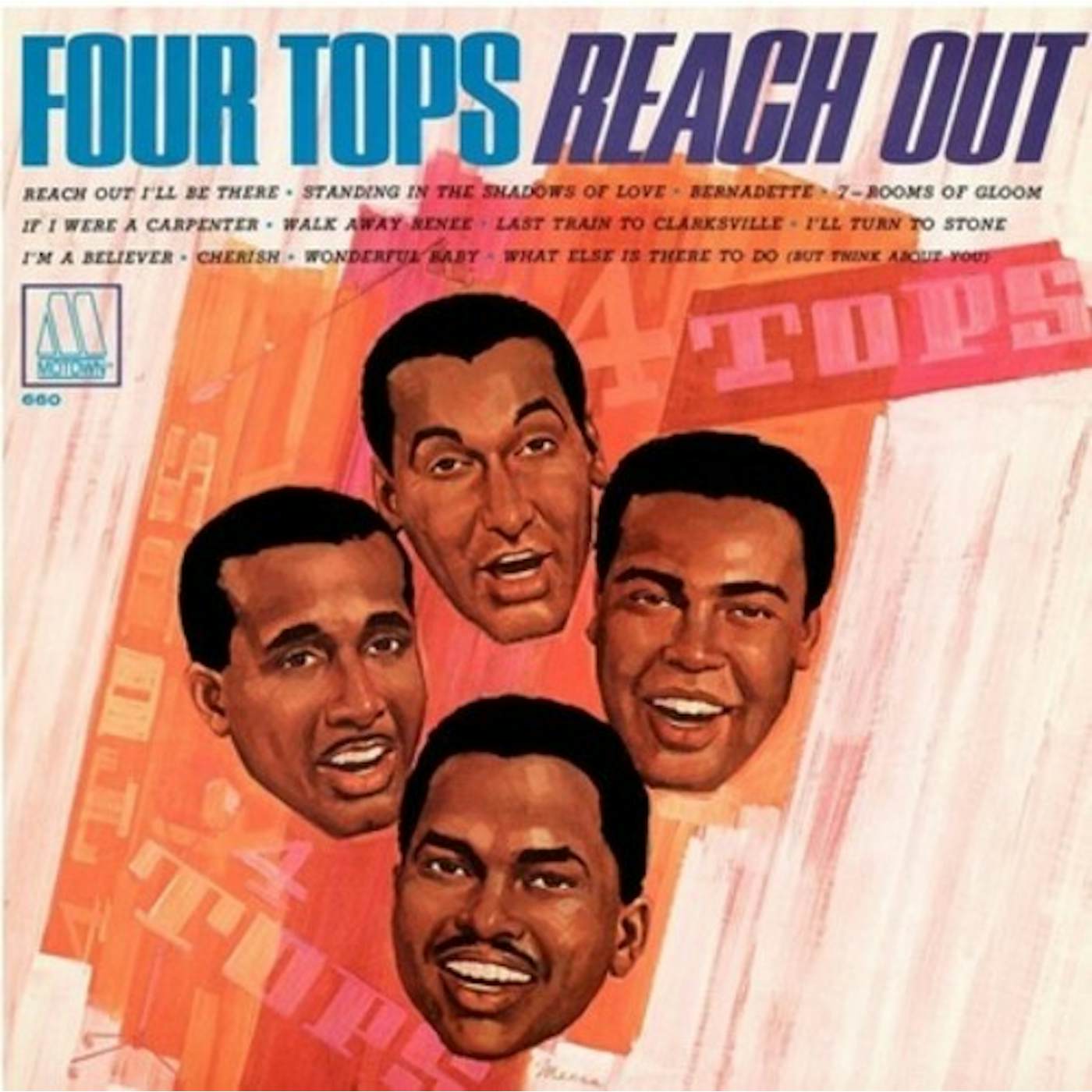 Four Tops Reach Out Vinyl Record