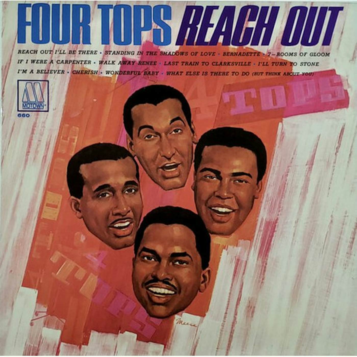 Four Tops Reach Out Vinyl Record
