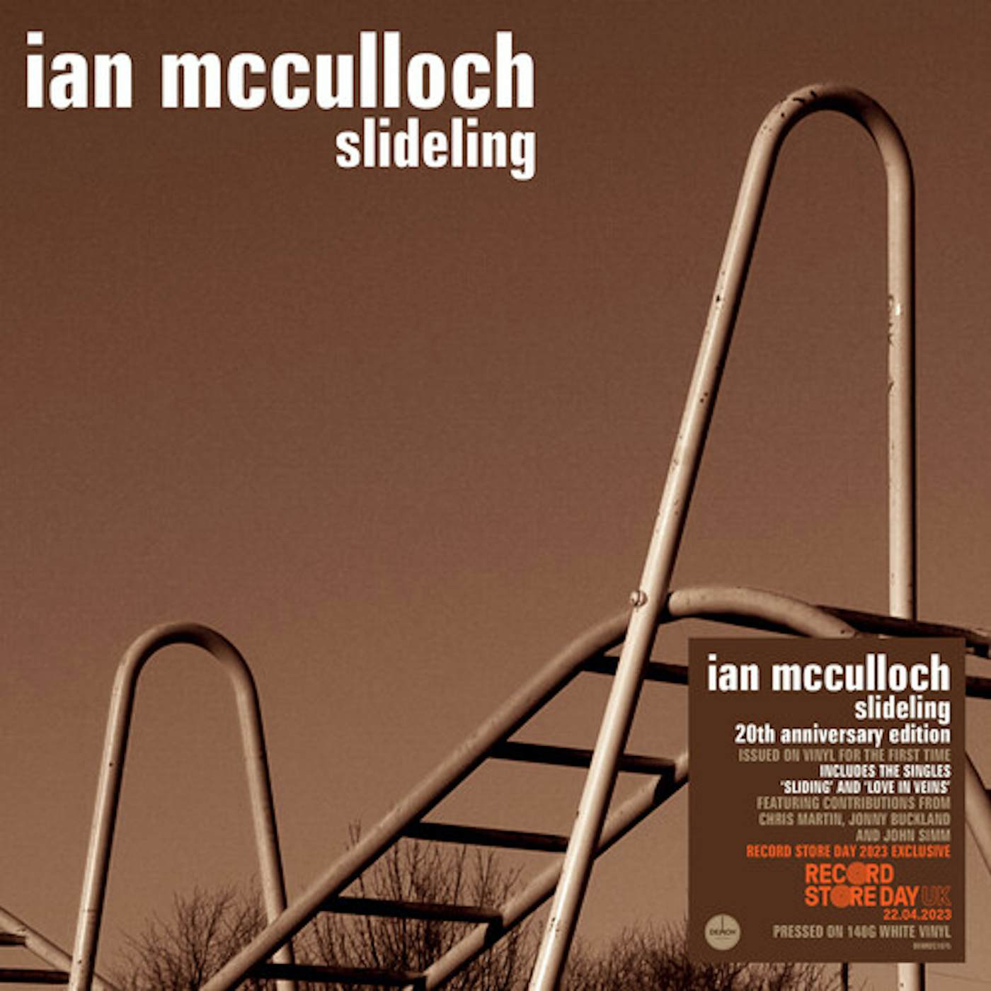 Ian McCulloch SLIDELING: 20TH ANNIVERSARY Vinyl Record
